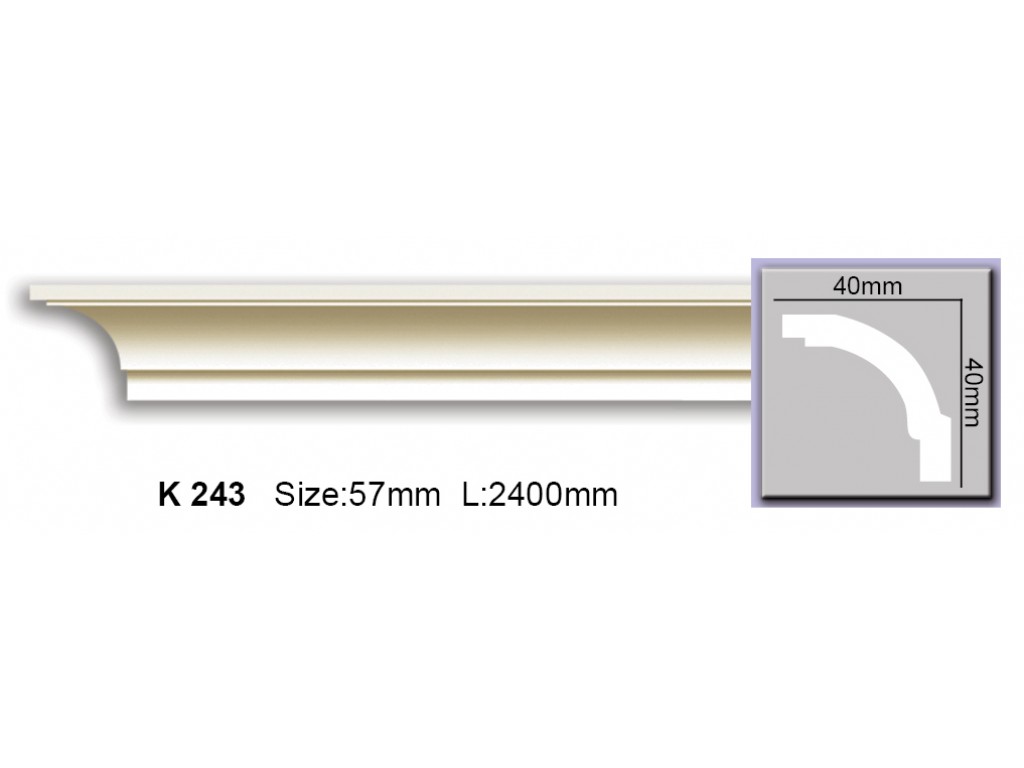 K 243 Карниз F